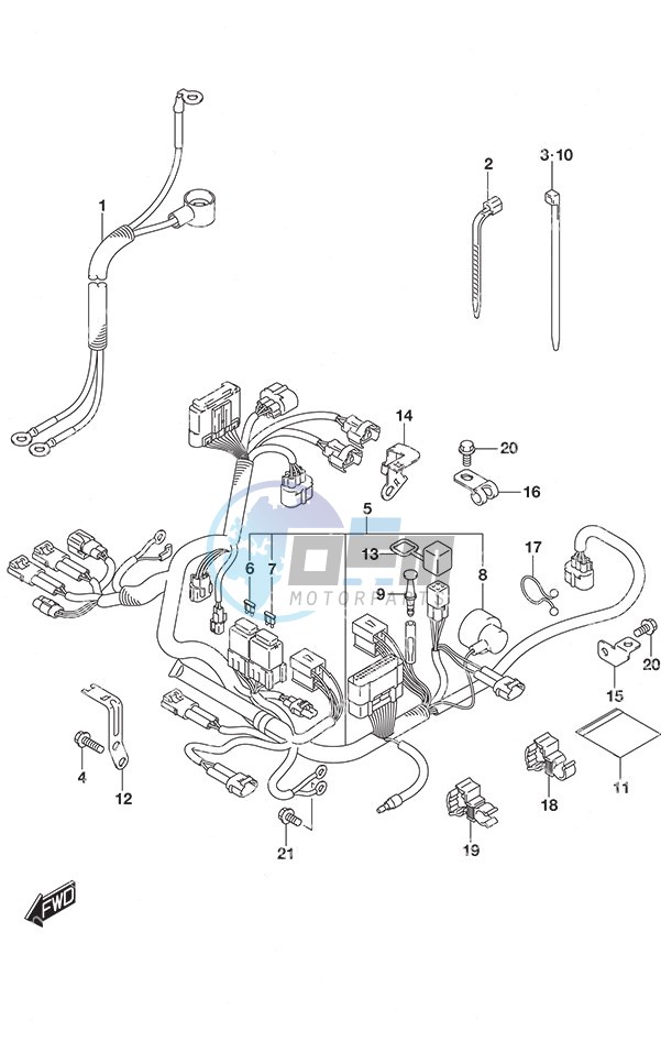 Harness Non-Remote Control