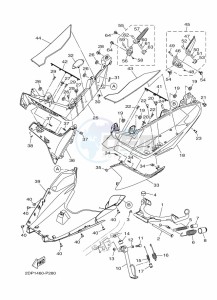 GPD125-A NMAX 125 (BV3J) drawing FRONT WHEEL