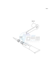 KX 250 L [KX250] (L3) [KX250] drawing OWNERS TOOLS