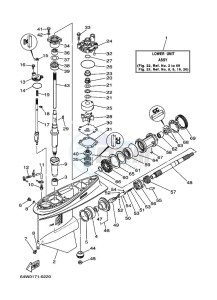 100A drawing LOWER-CASING-x-DRIVE-1