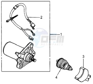 JET EURO X 50 25 KMH E2 drawing STARTER