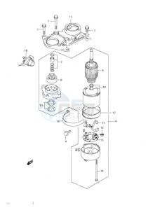 DF 60 drawing Starting Motor