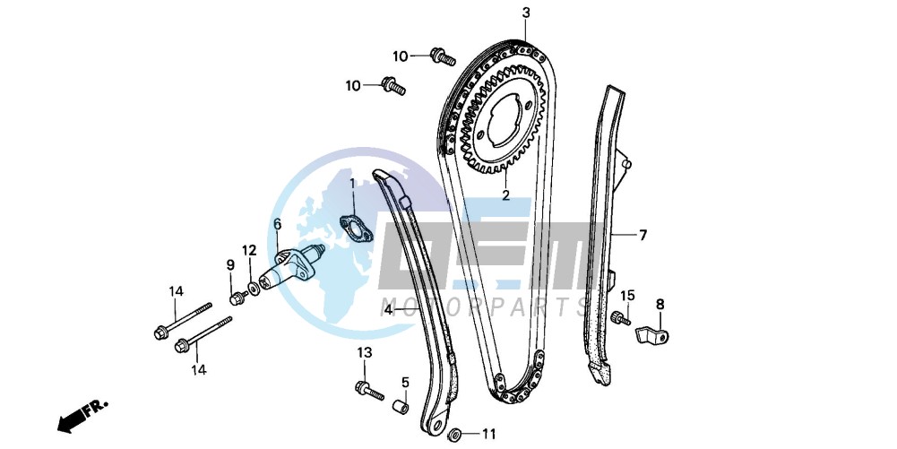 CAM CHAIN/TENSIONER