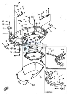 60FEO-60FETO drawing BOTTOM-COWLING