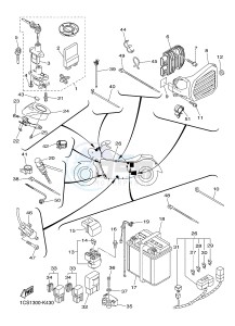 XVS1300A MIDNIGHT STAR (1CS5) drawing ELECTRICAL 2