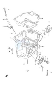 DF 90A drawing Oil Pan