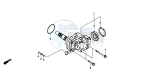 VTX1800C1 drawing CROSS SHAFT