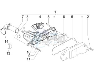 NRG 50 power DT serie speciale (D) Germany drawing Air filter