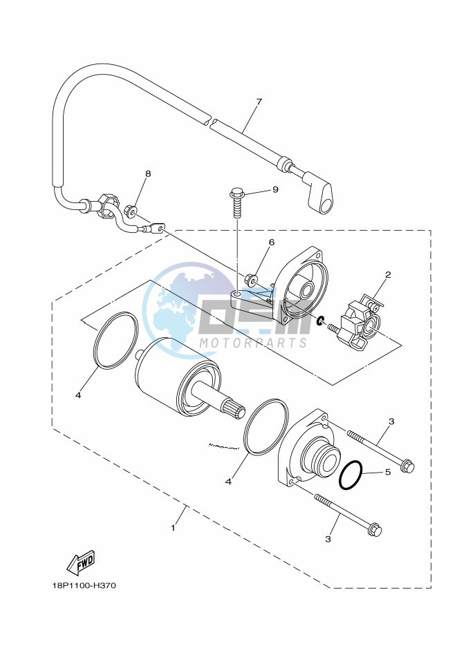 STARTING MOTOR