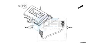 TRX420TEC TRX420 ED drawing METER