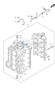 DF 90A drawing Cylinder Block