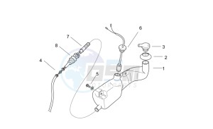 SR 50 Air 1997-2001 drawing Oil tank