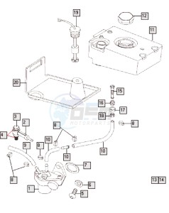 SPORT-R_K7 50 K7 drawing Oil tank