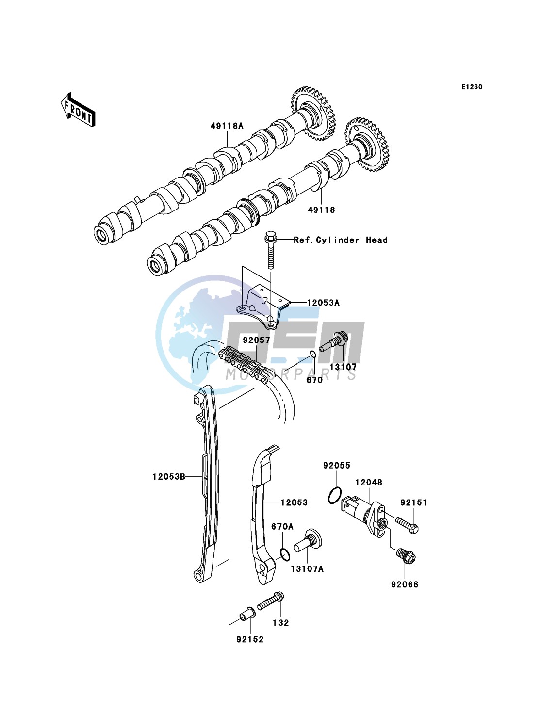 Camshaft(s)/Tensioner