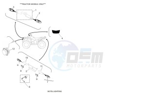 YFM700FWAD GRIZZLY 700 EPS (BLTL) drawing WVTA LIGHTNING