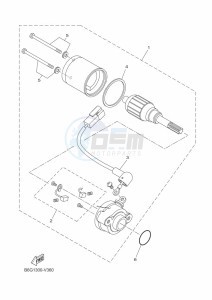 MT125 MTN125-A (BGW2) drawing STARTING MOTOR