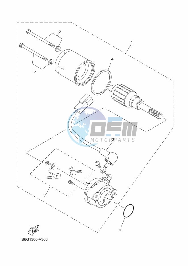 STARTING MOTOR