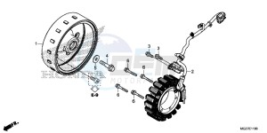 CB500XAE CB500X ABS UK - (E) drawing GENERATOR