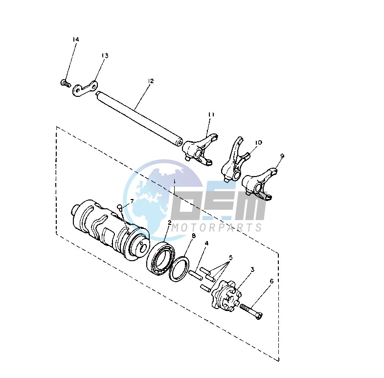 SHIFT CAM-FORK