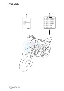 DR-Z125L EU drawing LABEL