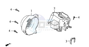 JET EURO X 50 25 KMH E2 drawing AIRBOX