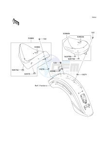 VN 1600 D [VULCAN 1600 NOMAD] (D1) D1 drawing SEAT