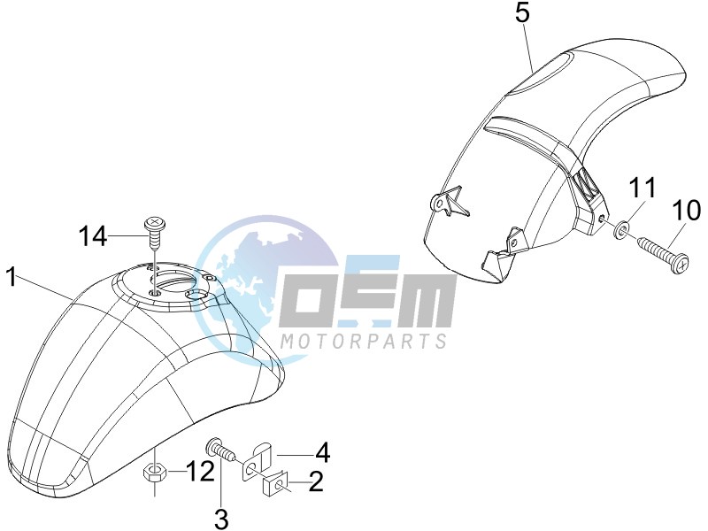 Wheel housing - Mudguard