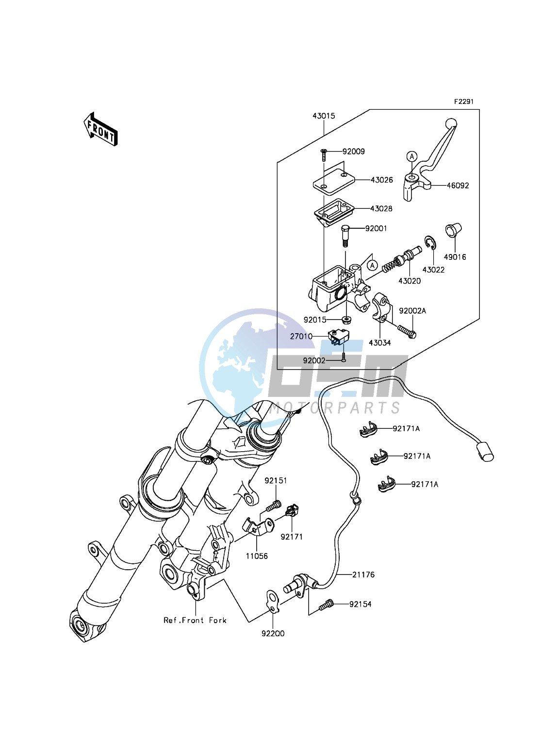 Front Master Cylinder