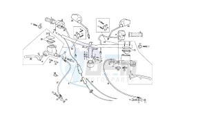 GP1 OPEN - 50 CC VTHPR1B1A EU2 drawing HANDLEBAR - CONTROLS