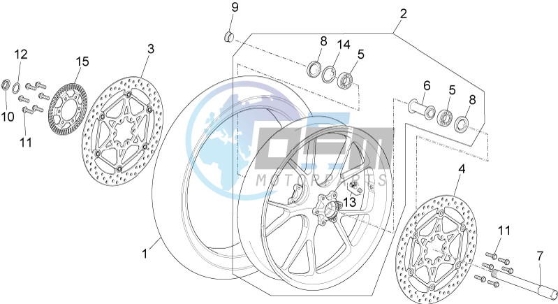 Front wheel