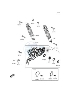 J300 ABS SC300BEFA XX (EU ME A(FRICA) drawing Shock Absorber(s)