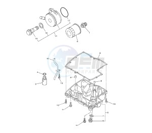 FZ8-N 800 drawing OIL CLEANER