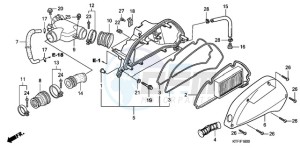 SH1509 Europe Direct - (ED) drawing AIR CLEANER