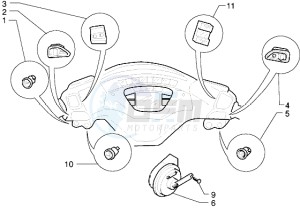 X9 250 drawing Electric devices-Horn