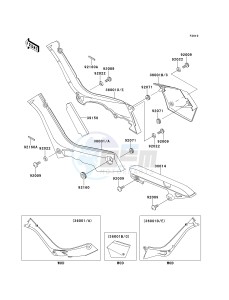 AN 110 D (D2-D3) drawing SIDE COVERS_CHAIN COVER