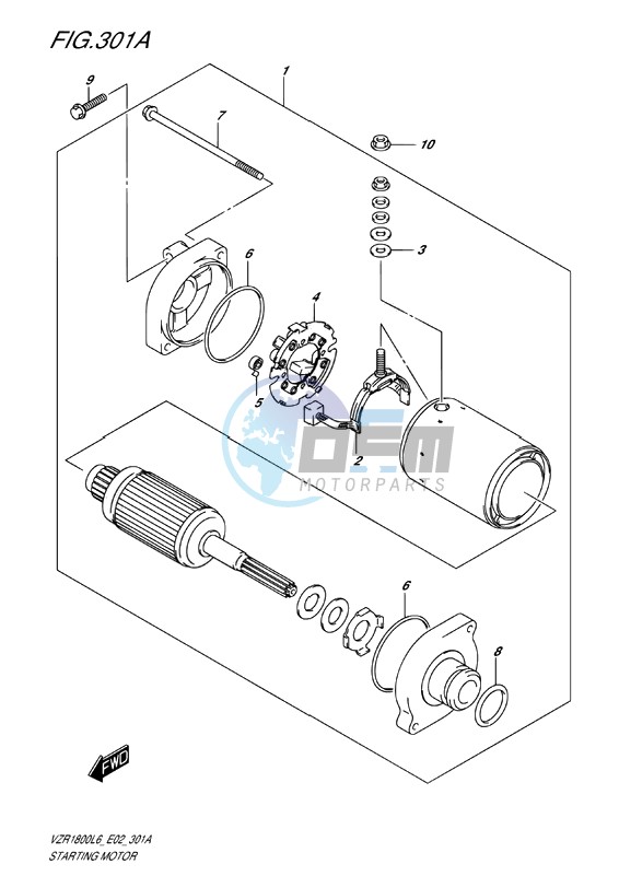 STARTING MOTOR