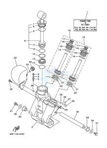 Z150PETOL drawing POWER-TILT-ASSEMBLY-1