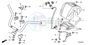 TRX420FAA Australia - (U) drawing HANDLE PIPE