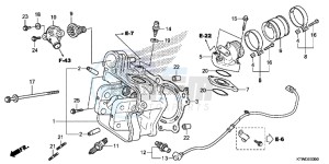 SH300AE SH300AE UK - (E) drawing CYLINDER HEAD