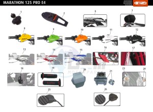 MARATHON-125-E4-PRO-WHITE drawing ACCESSORIES