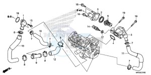 CBR1000SAG CBR1000 ED drawing THERMOSTAT