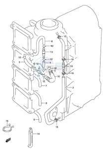 DT 140 drawing Lubrication Hose (DT140EFI