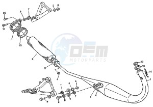 MITO EVOL.125 drawing SILENCER