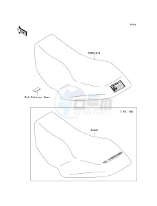 KVF 400 D [PRAIRIE 400] (D1-D4) [PRAIRIE 400] drawing SEAT