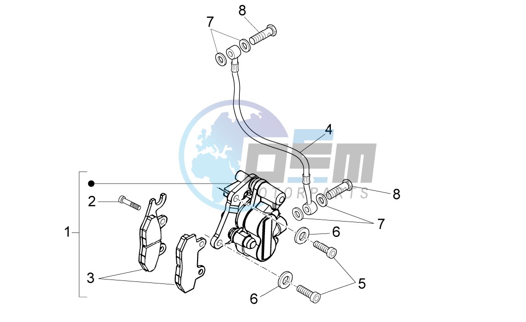 Front caliper I