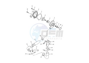 FZ6-SA FAZER 600 (ABS) drawing WATER PUMP