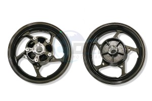 Product image: Sym - 42601-TL1-000-JD - RR CASTING WHEEL COMP BK-7C 