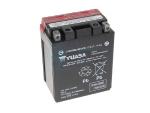 Product image: Moto Guzzi - 640201 - BATTERY  12V - 12Ah 