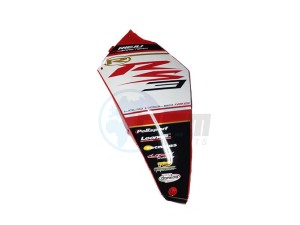 Product image: Rieju - 0/000.570.7079 - LATERAL FAIRING RED LEFT INFERIOR 