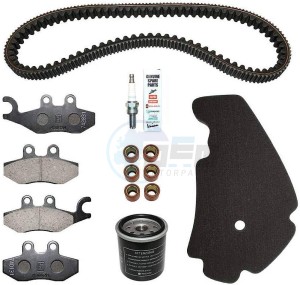 Product image: Piaggio - 1R000415 - Complete wear and maintenance kit 